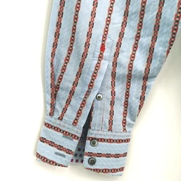 Robert Graham Designer Men's 2XL Button Down Shirt
